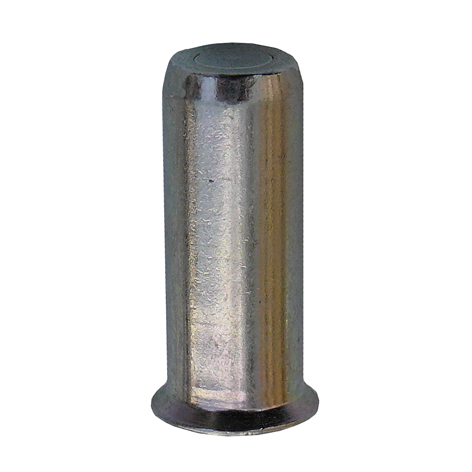 Riveting nuts M 8 A2 0,5-3,0 closed with reduced head 90°
